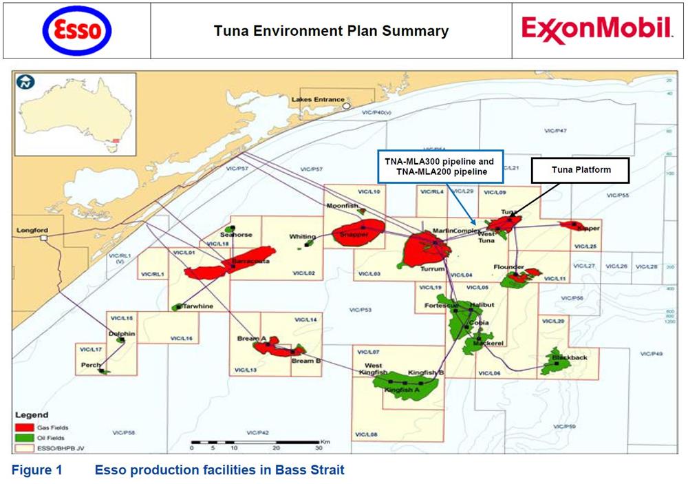 Location map - Activity: Tuna Environment Plan (refer to description)