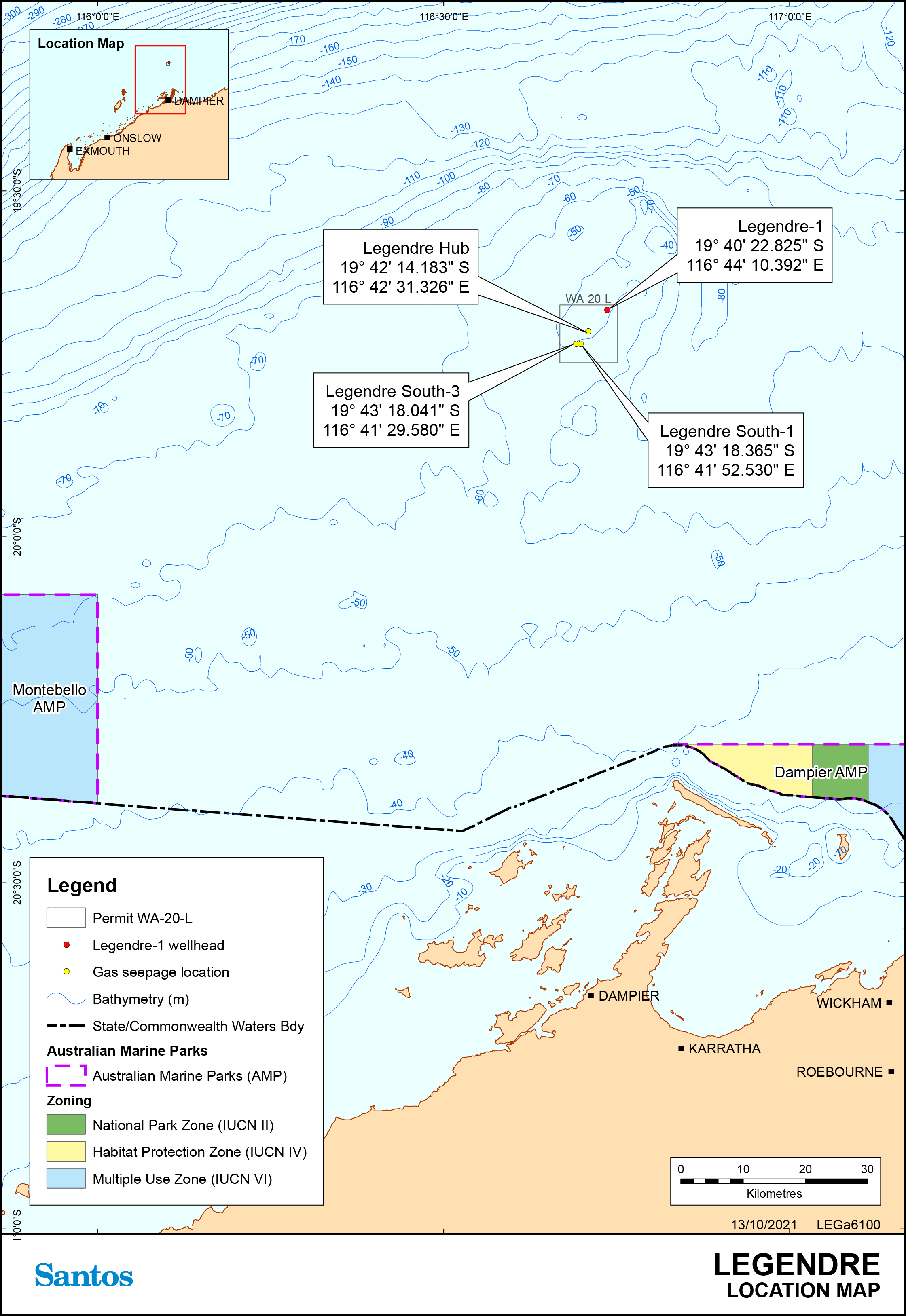 Location map - Activity: WA-20-L  (refer to description)